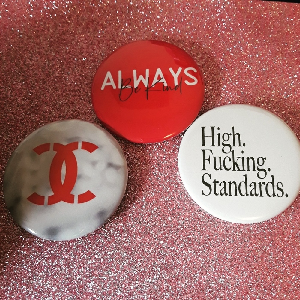Handmade Pinback Buttons